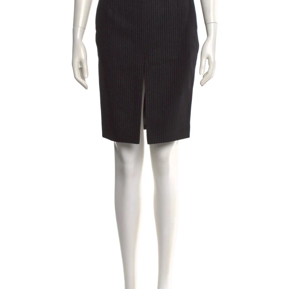 Chanel Black Pencil Skirt Black size 24